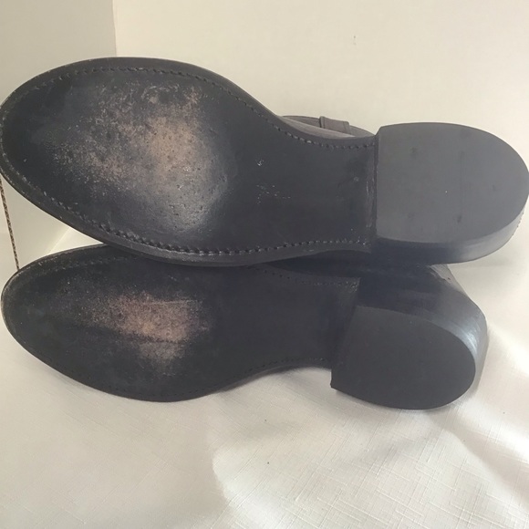 Evenin’ Star Boots Brown Ostrich & Leather Men’s Size 9 Narrow, Women Size 10.5N - Picture 8 of 9